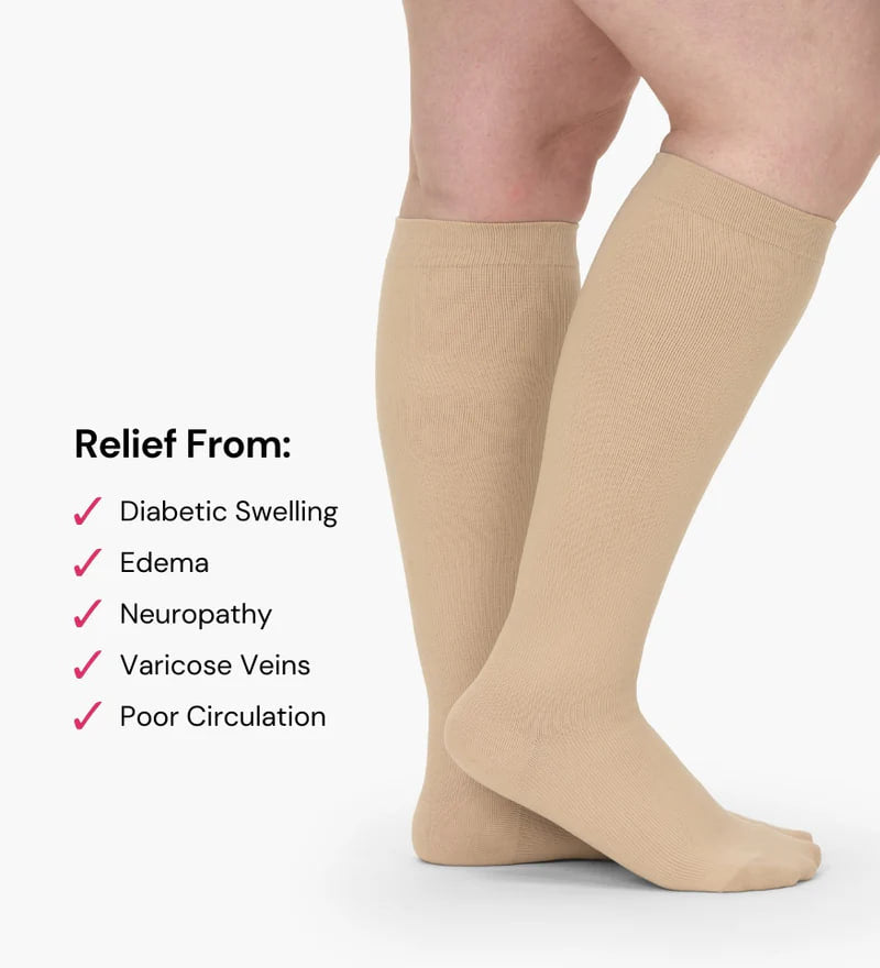Relaxalabs™ Advanced Wide Compression Socks For Pain Relief
